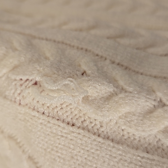 Cable Knit Dress Black Stripe Detail - Picture 3 of 3